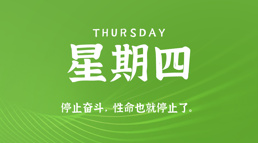 2026-06-04 星期四 每天60秒读懂全世界！